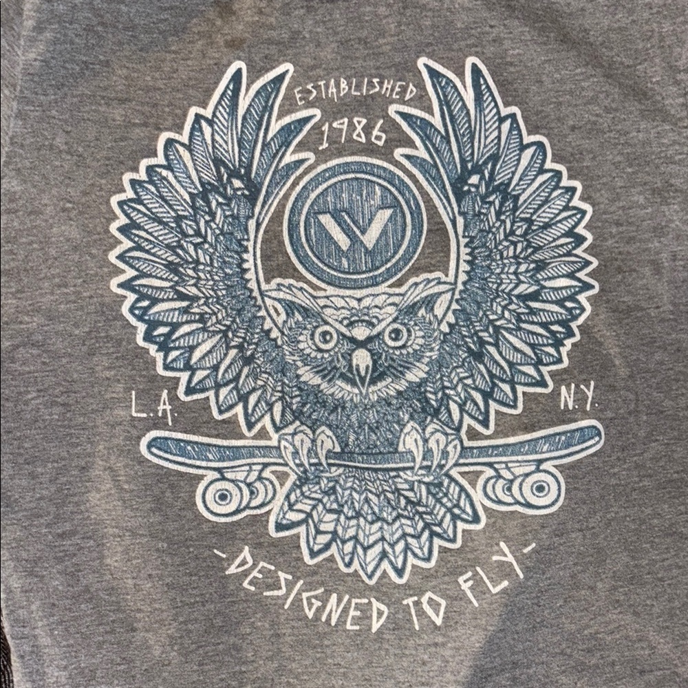 Shaun White Gray Boys T-Shirt sz 8-10